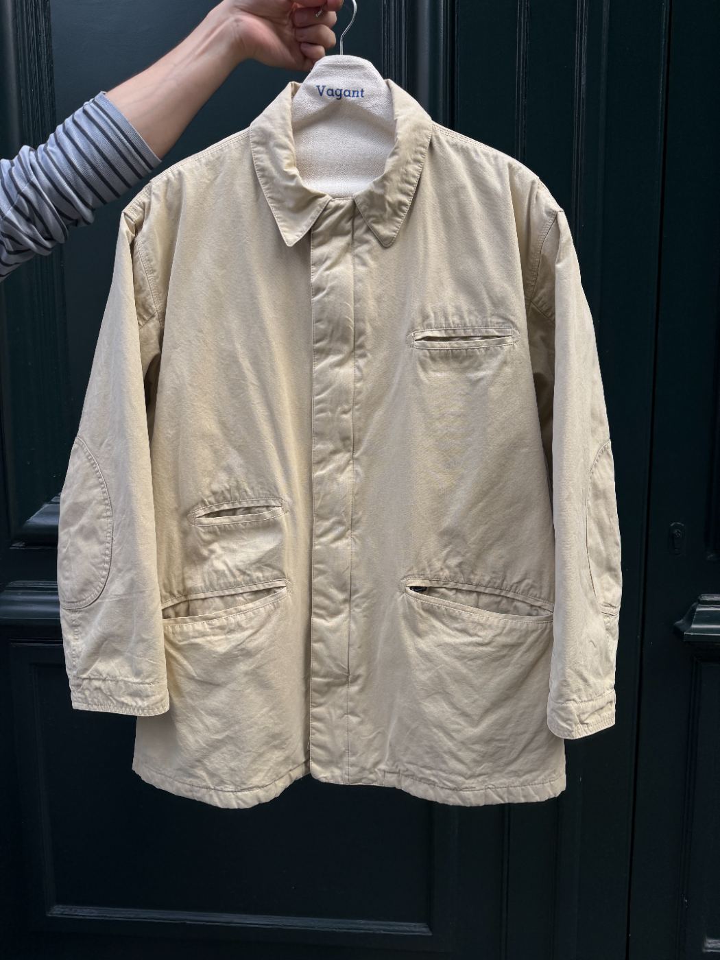 Veste poches à rabats