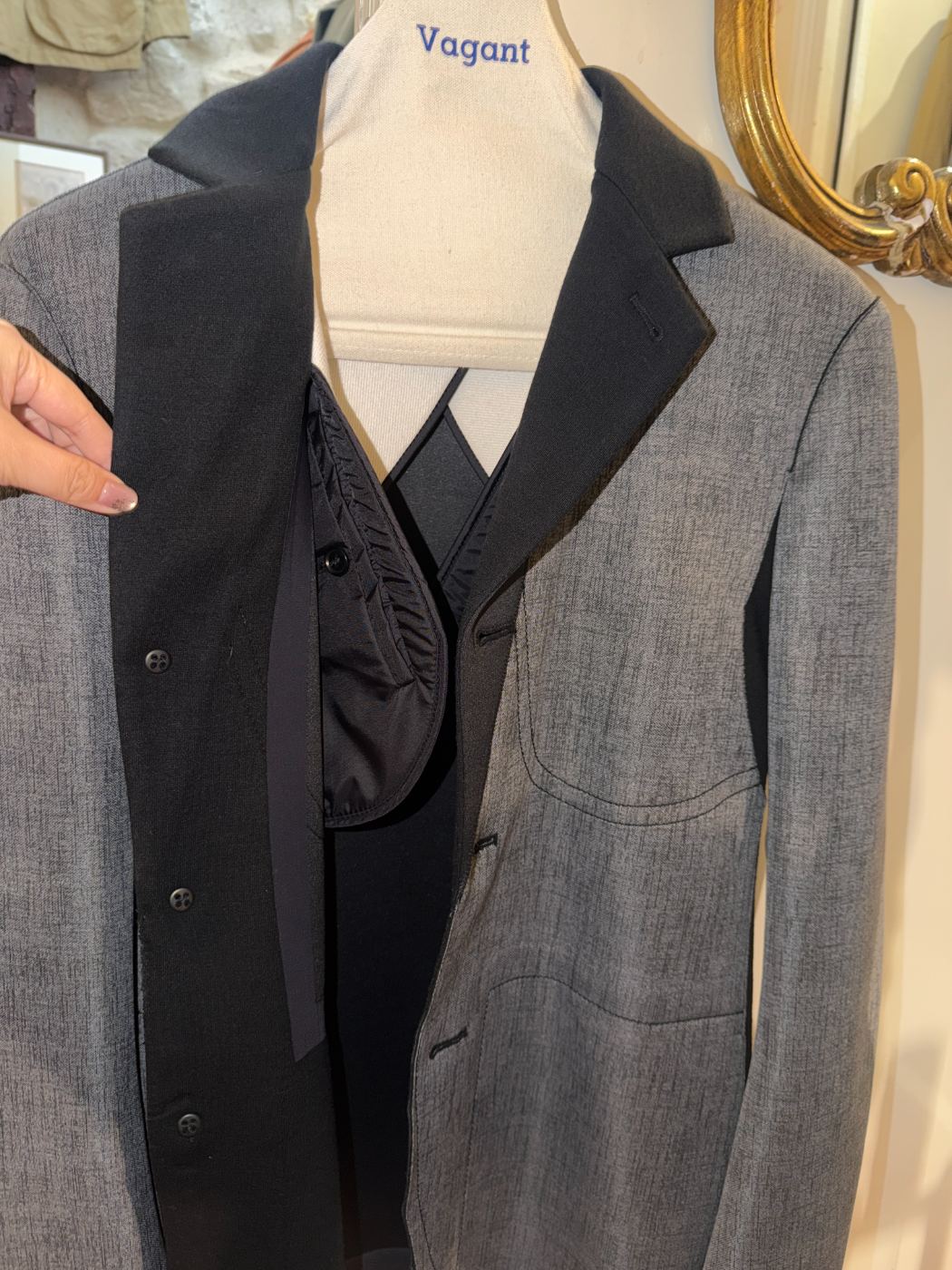 Veste poches cachées
