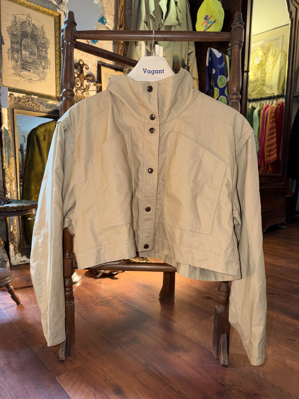 Veste courte manches amovibles