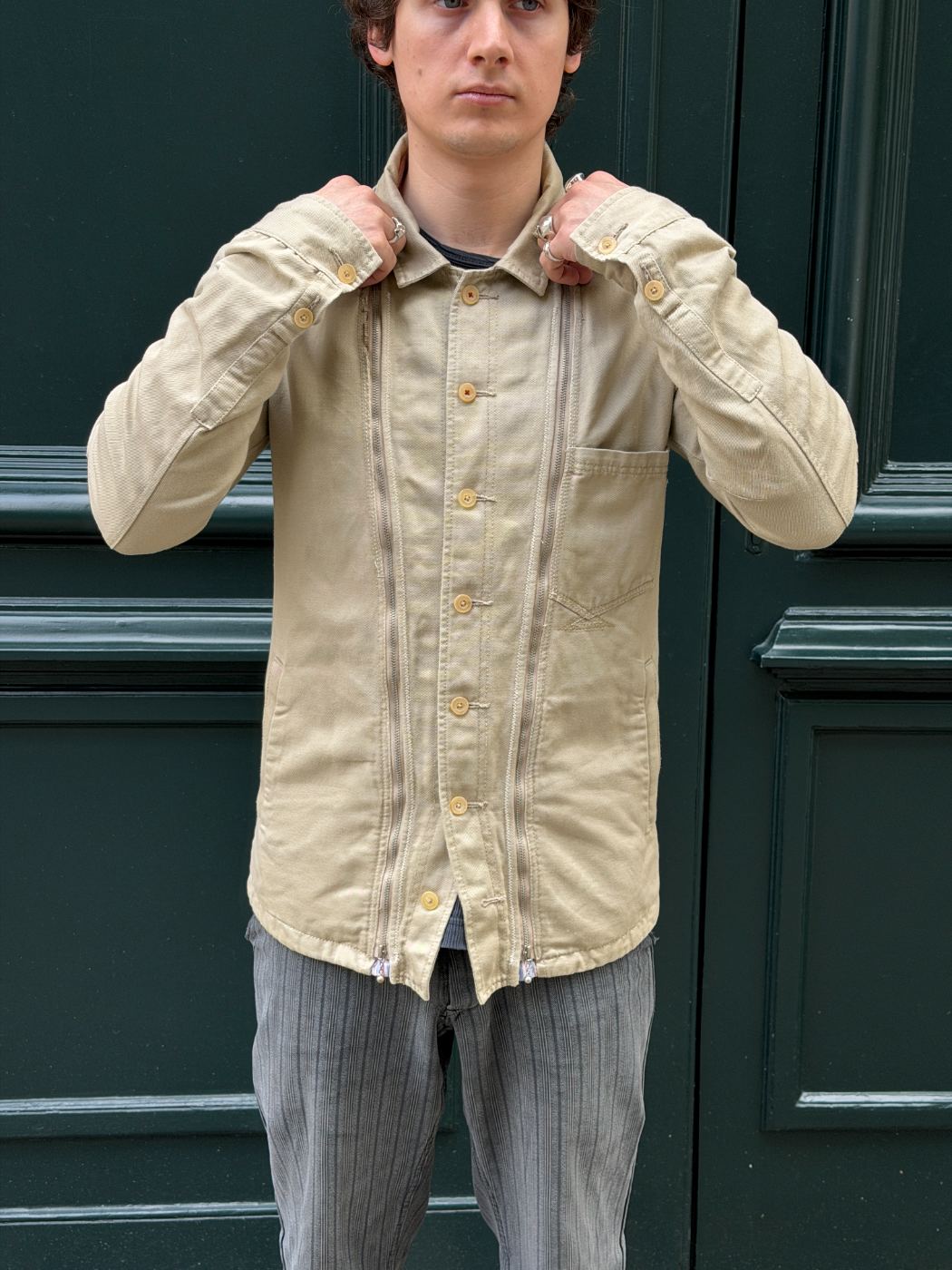 Veste poches cachées