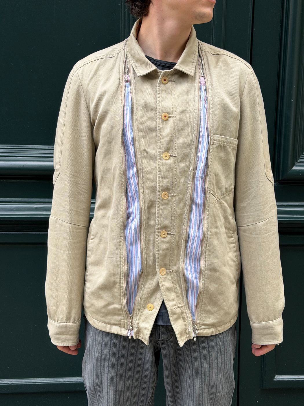 Veste poches cachées