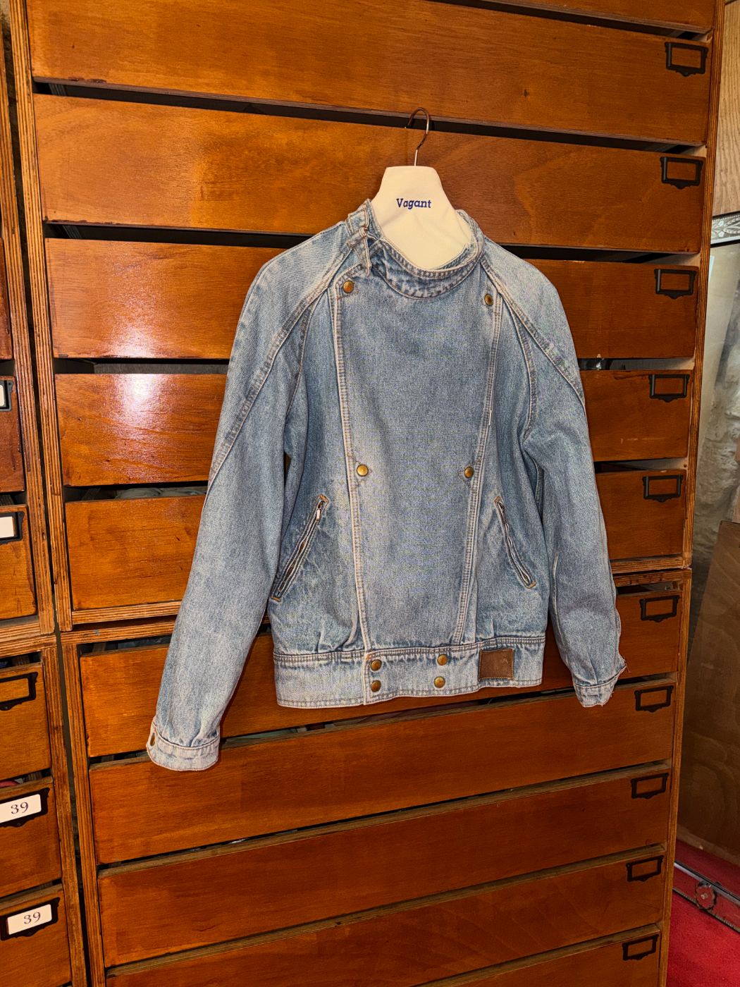 Vestes en denim de motard