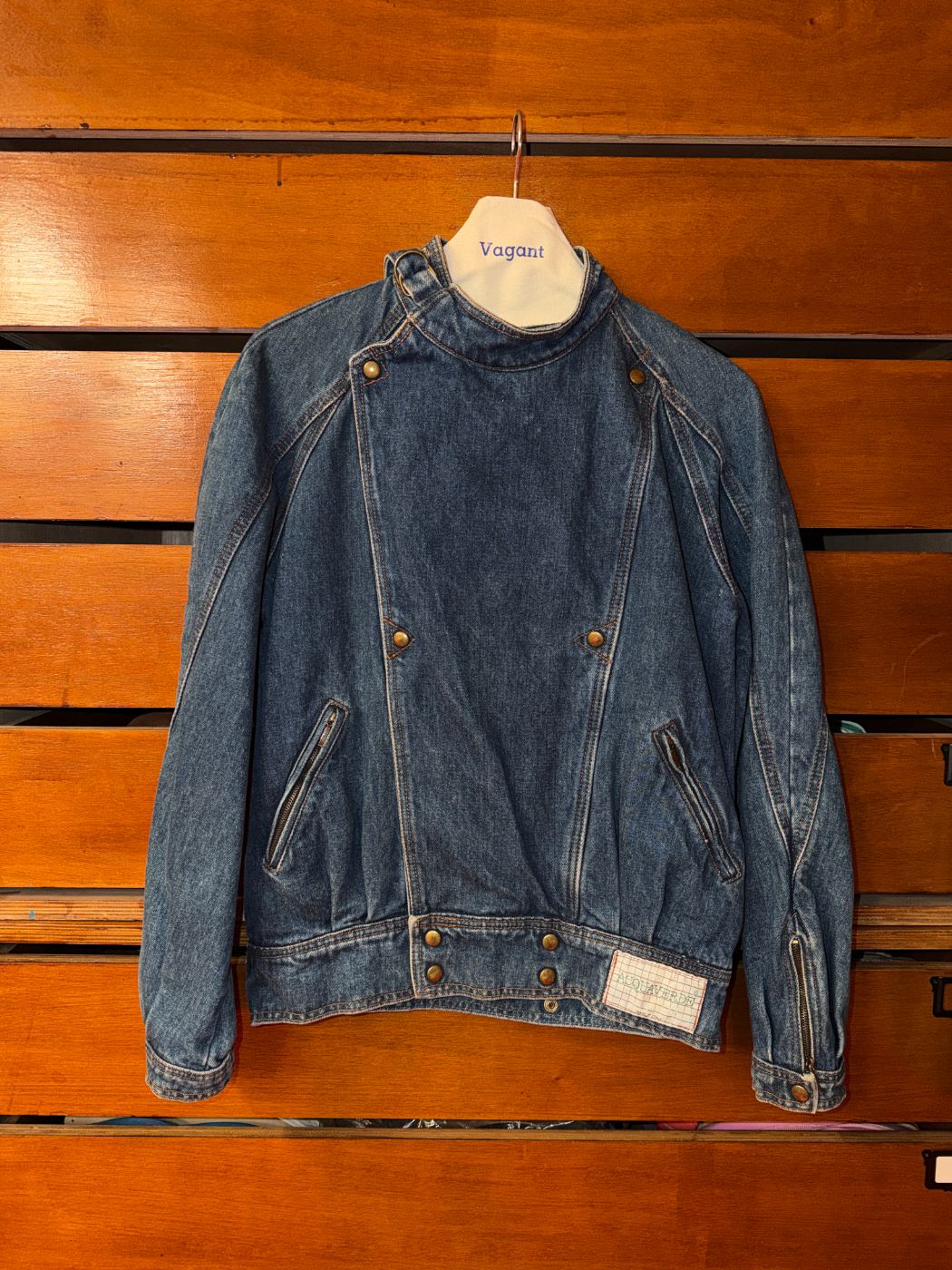 Vestes en denim de motard