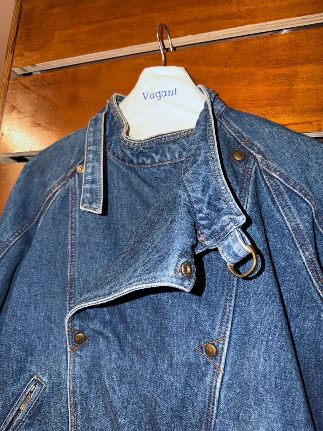Vestes en denim de motard
