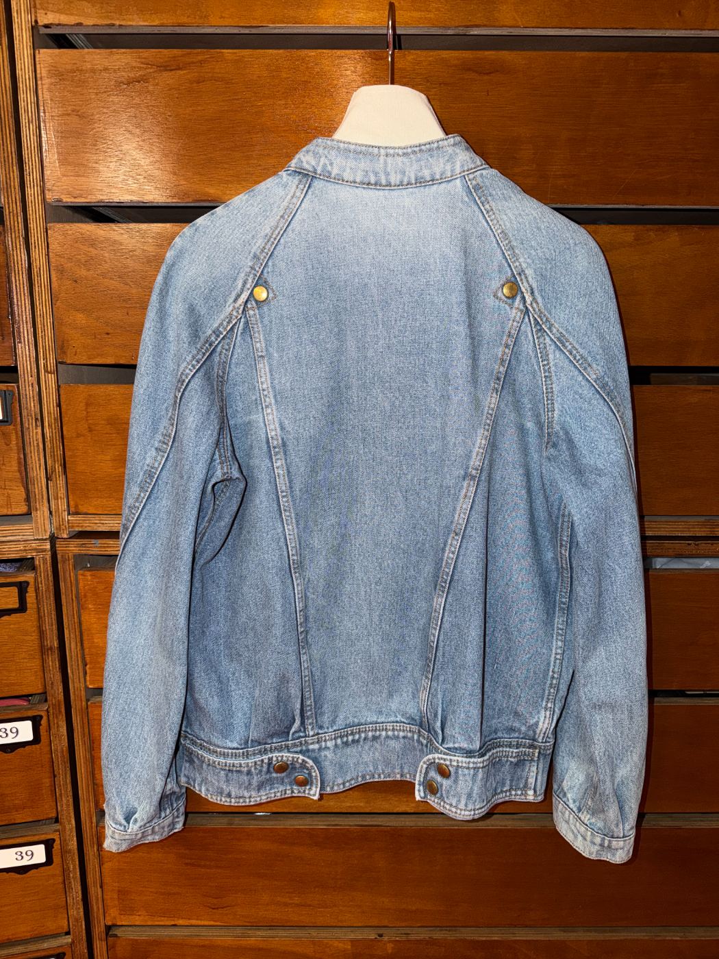 Vestes en denim de motard