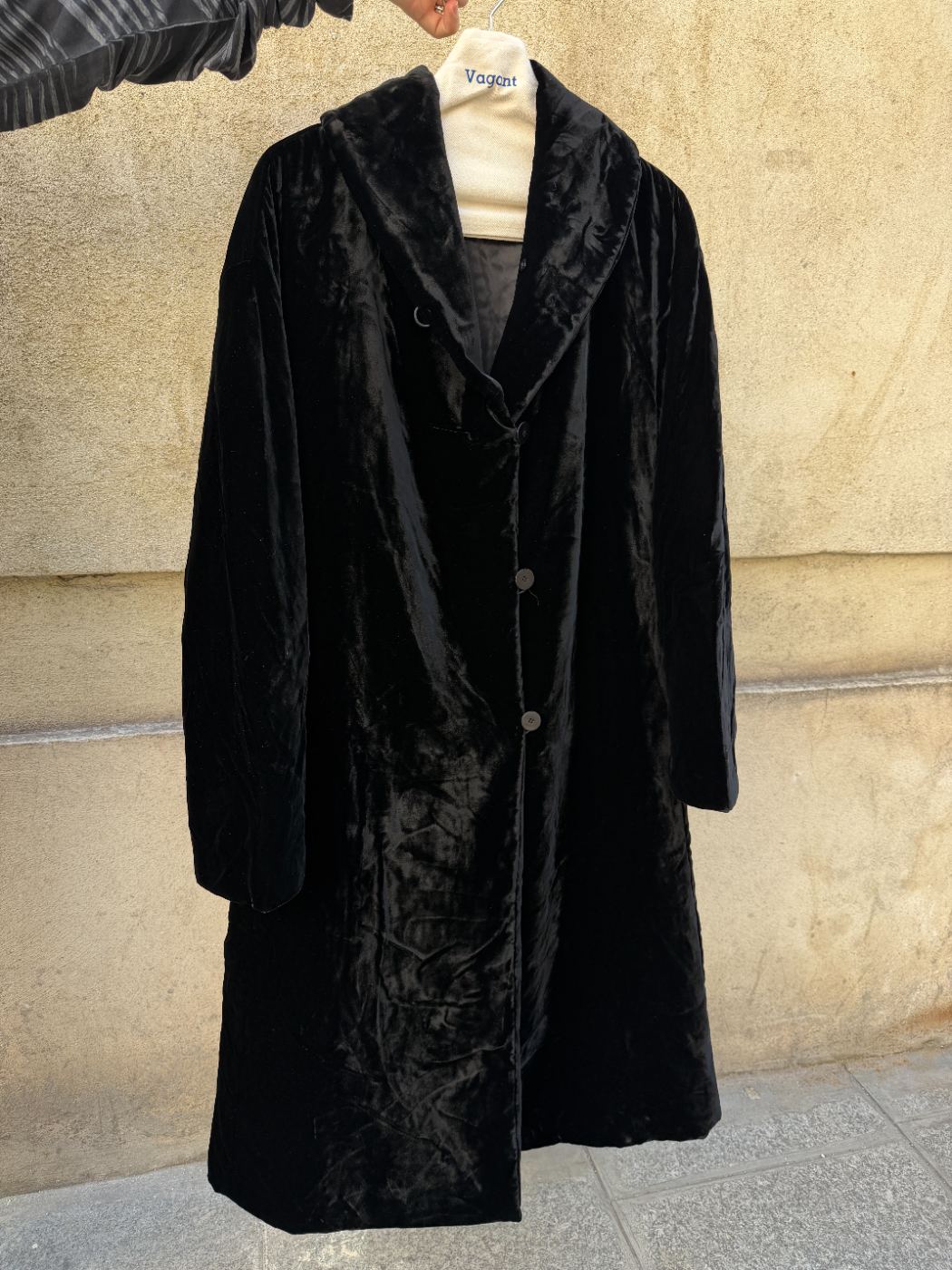Manteau en velours
