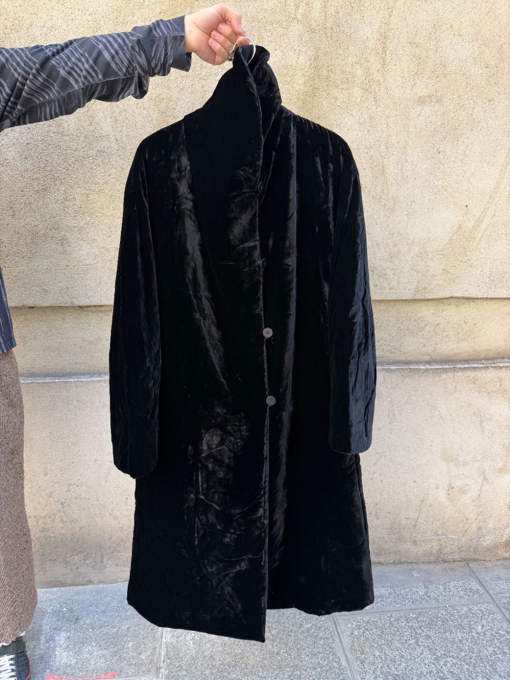 Manteau en velours