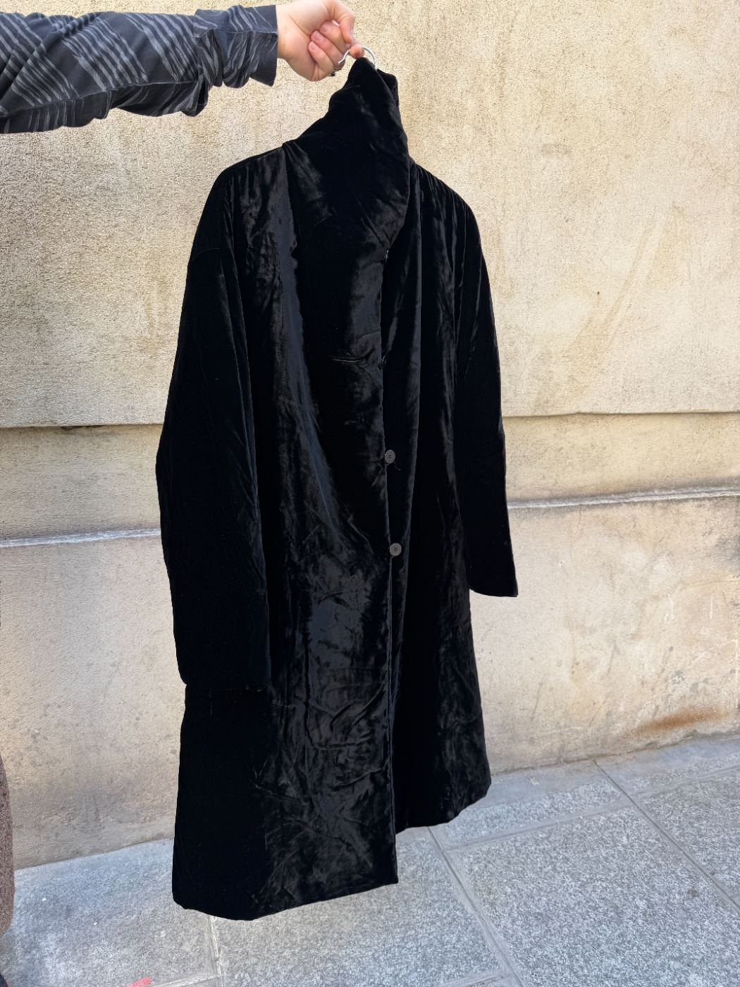 Manteau en velours