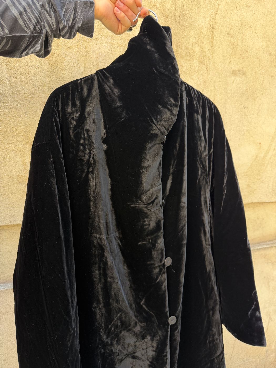 Manteau en velours