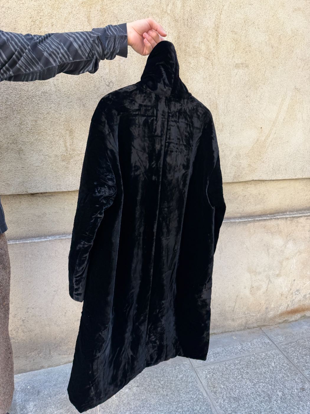 Manteau en velours