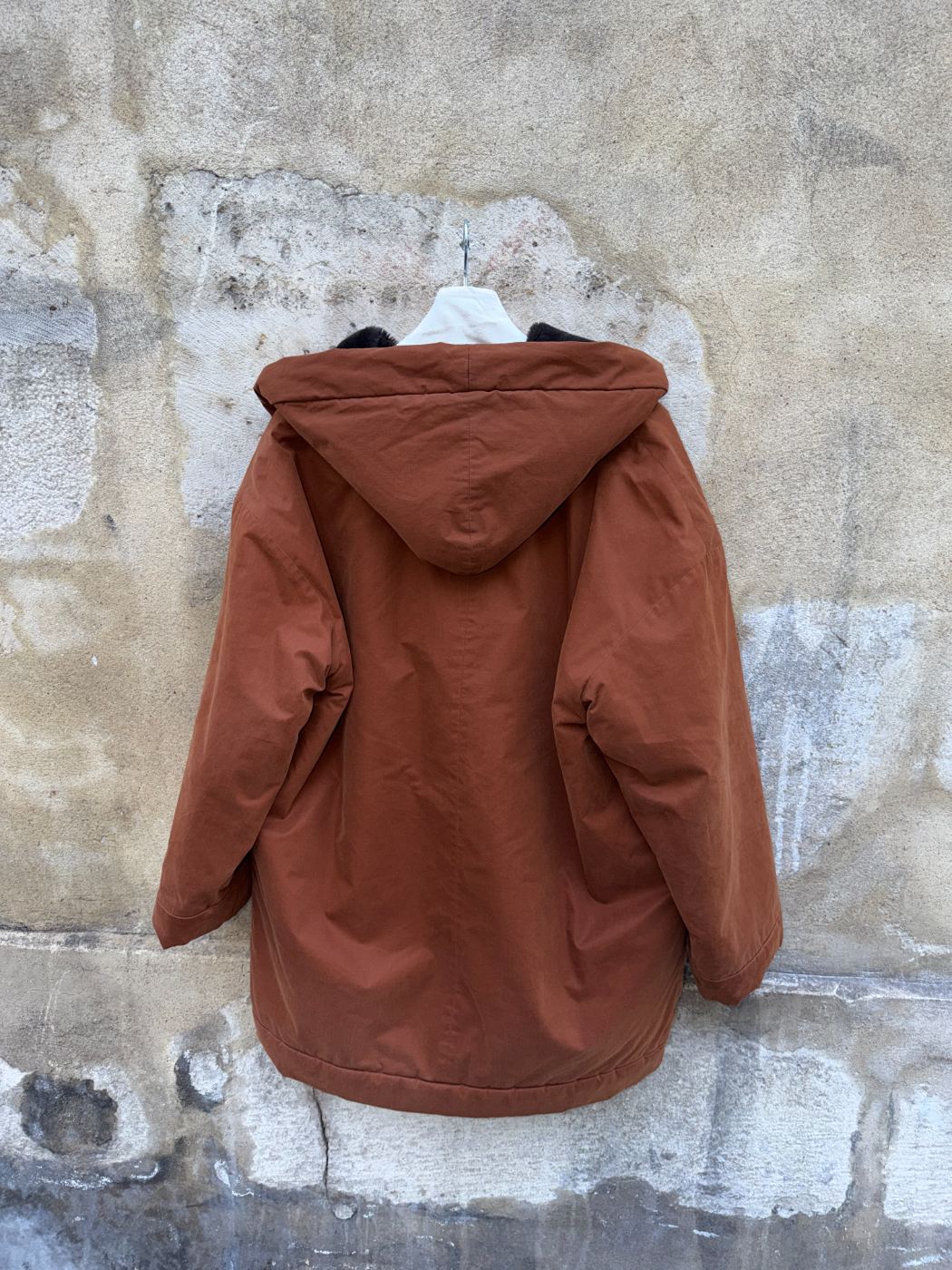 Veste oversize réversible