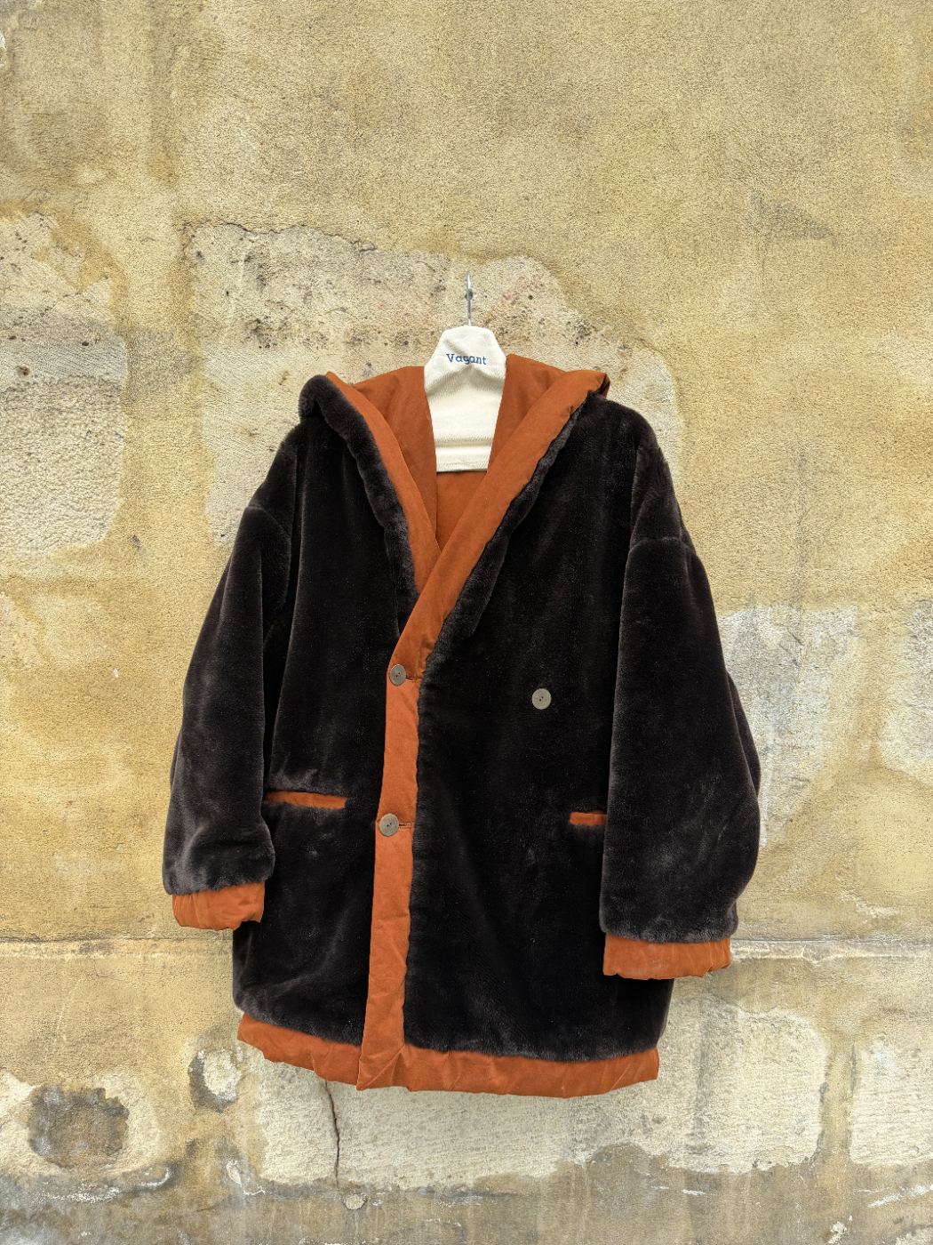 Veste oversize réversible