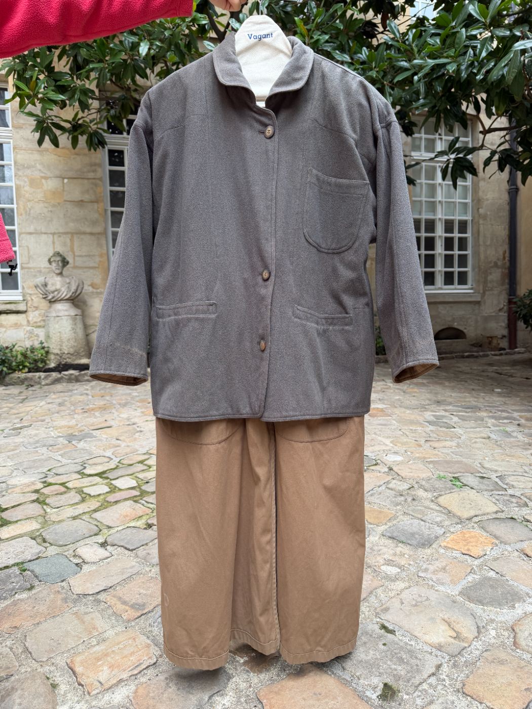 Manteau 2en 1 réversible