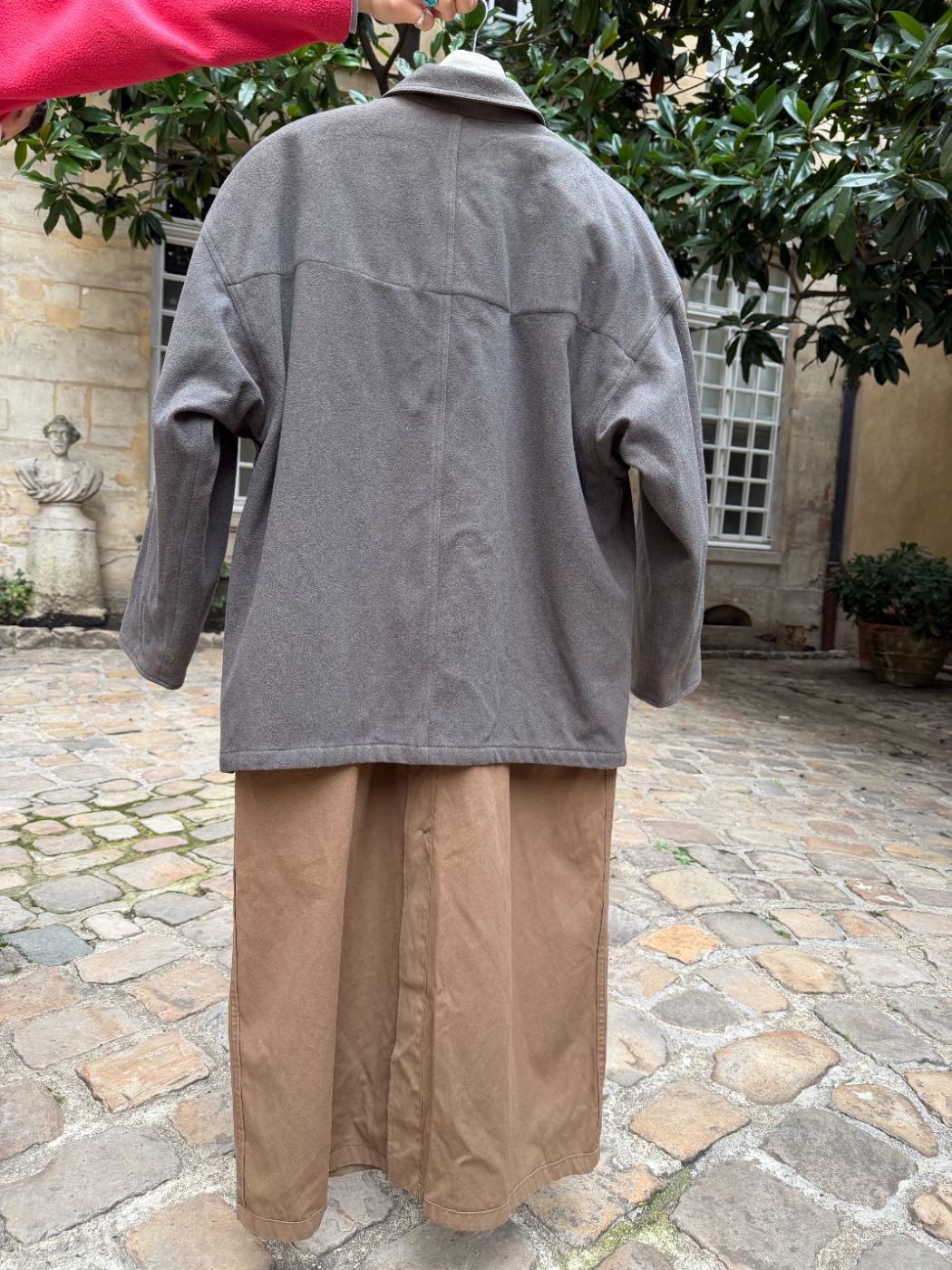Manteau 2en 1 réversible