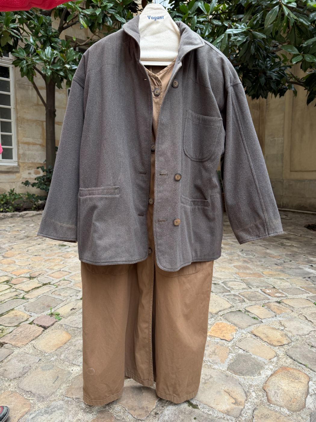 Manteau 2en 1 réversible