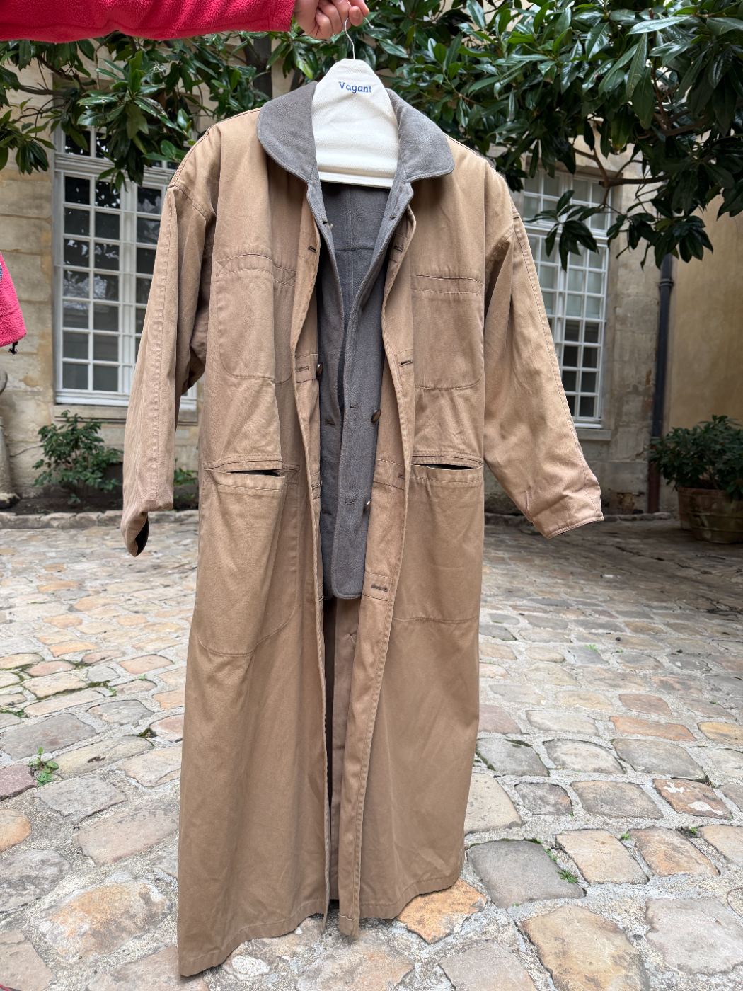 Manteau 2en 1 réversible