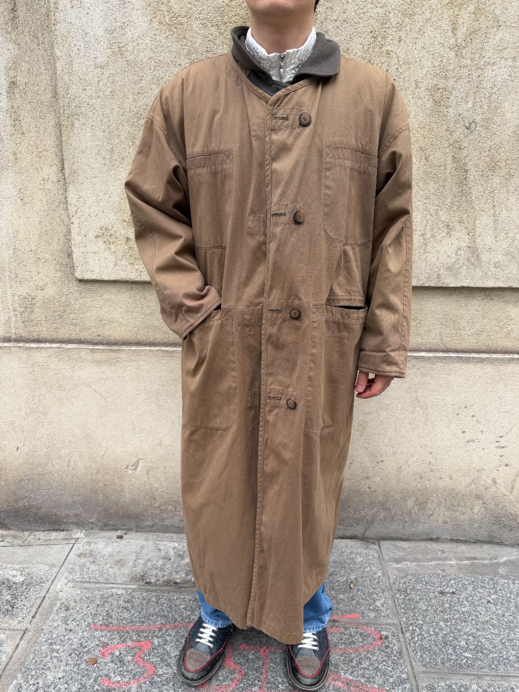 Manteau 2en 1 réversible
