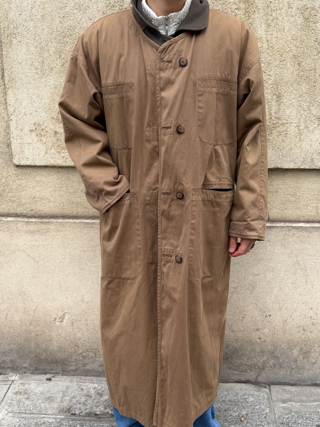 Manteau 2en 1 réversible