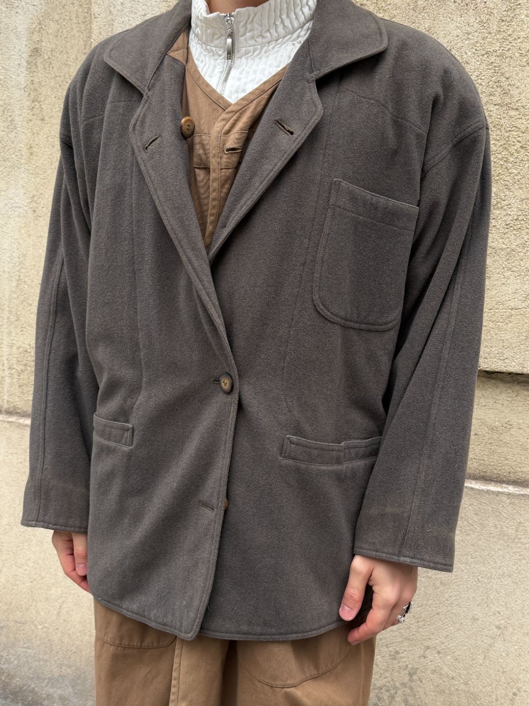 Manteau 2en 1 réversible